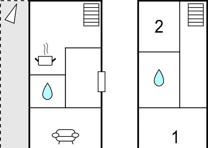 Front 公寓 Altenhof (Brandenburg)